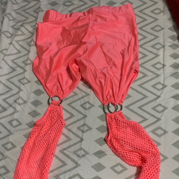 Shorts and pants connected leggings - Picture 1 of 2